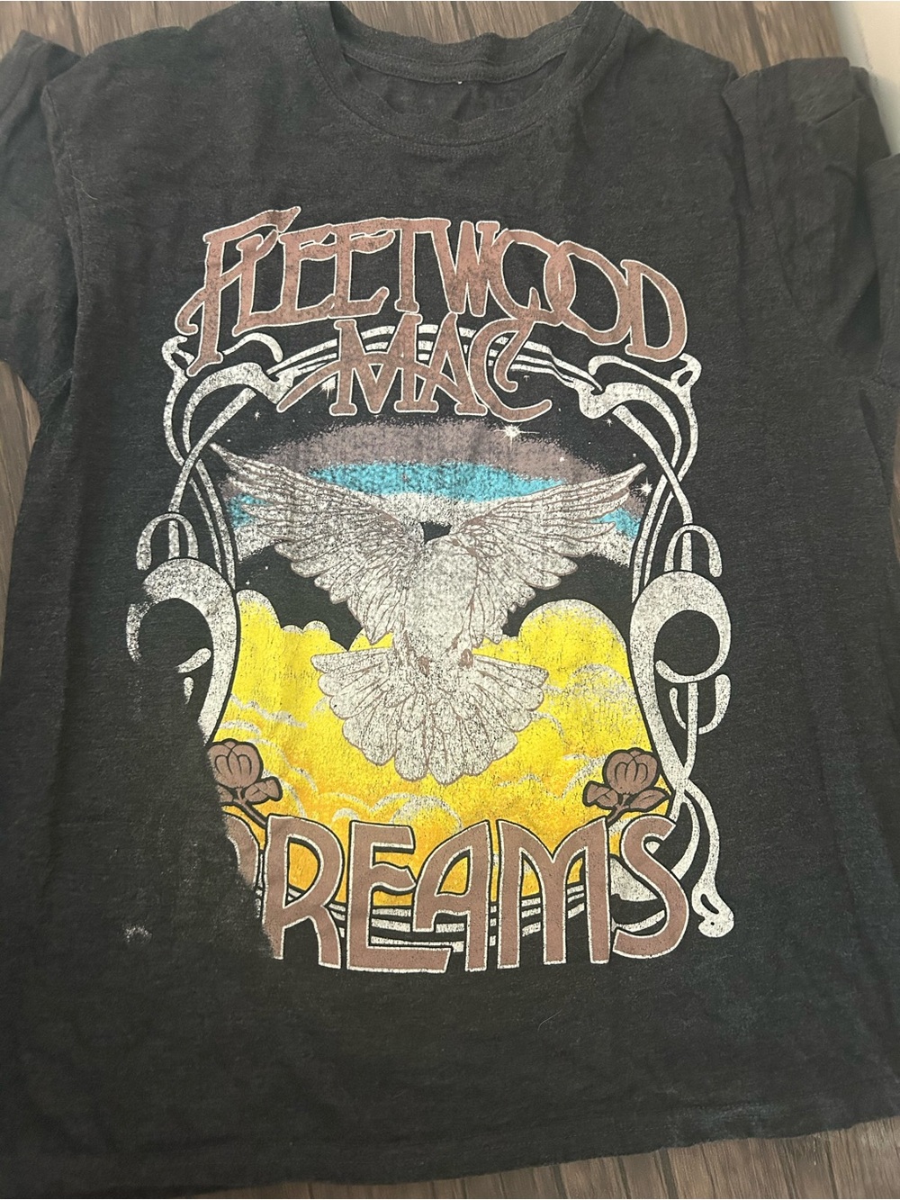 Vintage Black Fleetwood Mac Band Tee - 'Dreams'